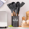 12 Pcs Silicone Kitchen Utensil Set HZ BEDDING