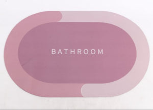 Super Water Absorbent Non-Slip Bath Mat Floor Mat for Bathroom Shower Room Tub Entrance Kitchen door mat