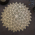 2/4/6/8 Hibiscus Flower Table Mat PVC HZ BEDDING