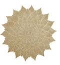 2/4/6/8 PVC Leaf Shape Placemats HZ BEDDING