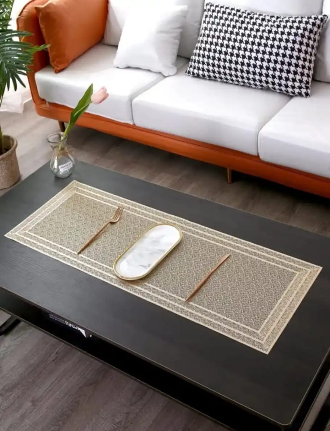 2/4/6/8 PVC Luxury Placemats Hollow Decorative HZ BEDDING