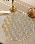 2/4/6/8 PVC New Design Placemats Round 15 inch HZ BEDDING