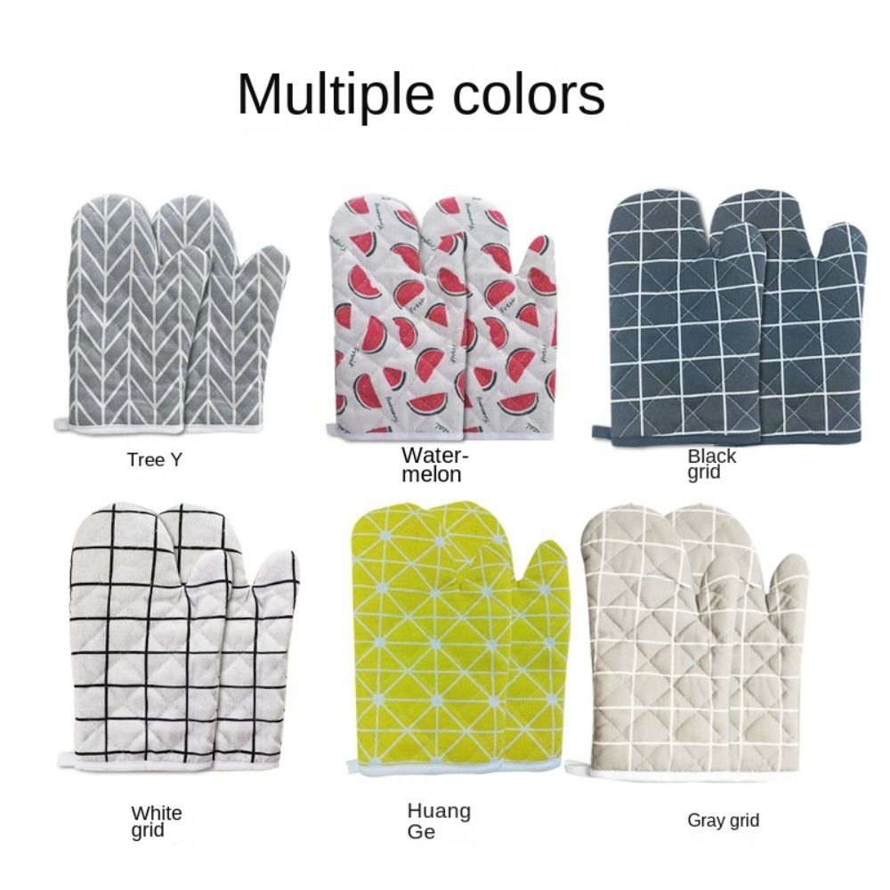 2pcs Heat-insulating Oven Gloves HZ BEDDING