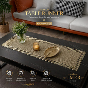 3 Feet Table Runner, Center Table Dressing HZ BEDDING
