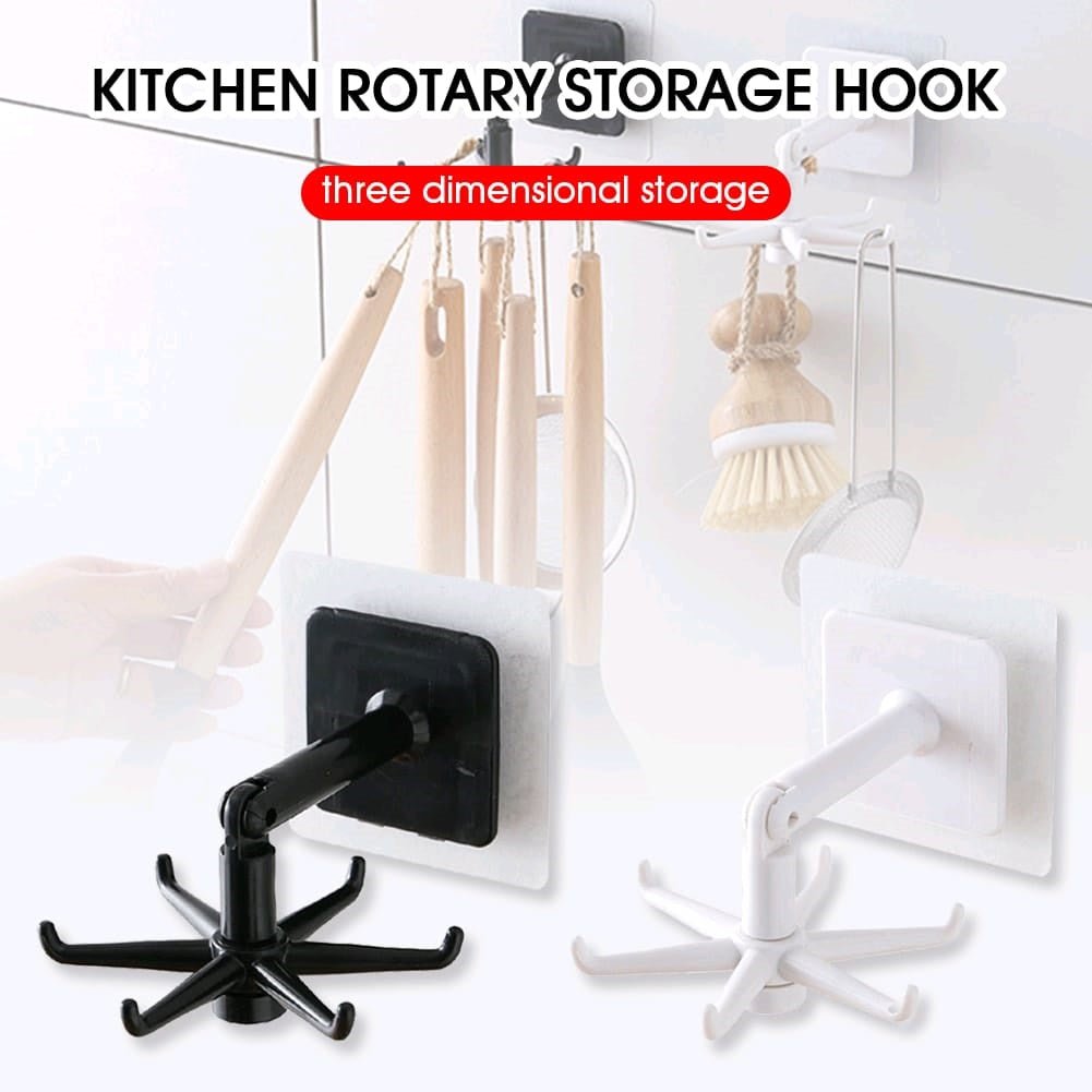 360° Self-Adhesive Hook – Kitchen & Bathroom Wall Hanger Digital deals