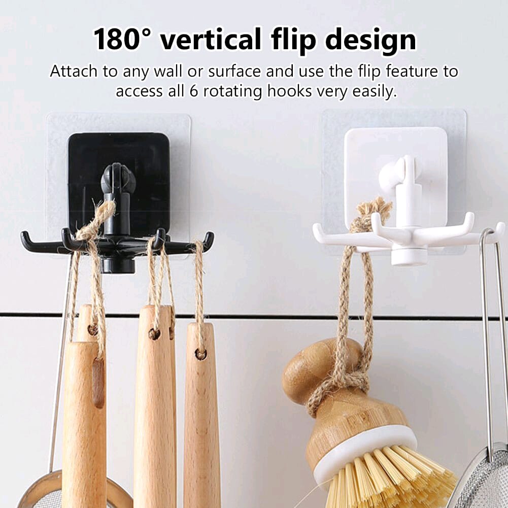 360° Self-Adhesive Hook – Kitchen & Bathroom Wall Hanger Digital deals