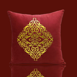 Velvet Cushion Covers With Diamond Fashion Simple High Quality Soft Pillowcase For Home Party Festival Car Chair Decoration 16x16