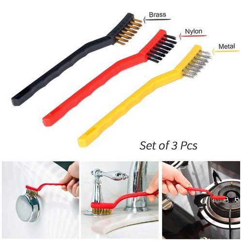 3Pcs set Cleaning Wire Brush Kitchen Tools Digital deals