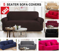 5 Seater (3+1+1) Sofa Cover Set 5 Seater Sofa Cover HZ BEDDING