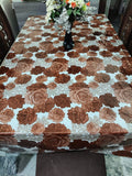 6 seater Premium Floral Table Cover HZ BEDDING