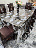 6 seater Premium Floral Table Cover HZ BEDDING