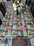 6 seater Premium Floral Table Cover HZ BEDDING