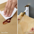 7 Pcs Dining Table Mat & Runner Set – Washable, Heat Resistant (Golden) HZ BEDDING