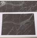 7 Pcs Dining Table Mat & Runner Set – Washable, Heat Resistant (Marble & Grey) HZ BEDDING