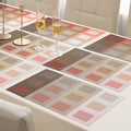 7 Pcs Dining Table Mat & Runner Set – Washable, Heat Resistant New Design A HZ BEDDING
