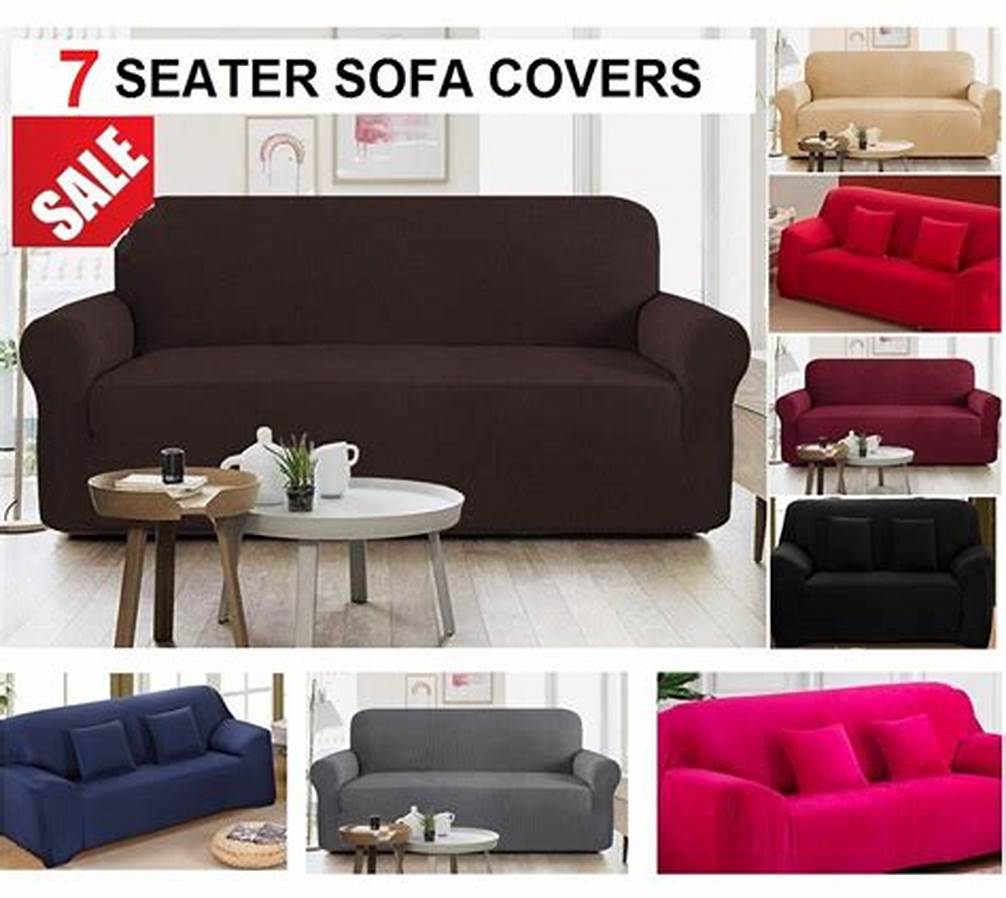 7 Seater (3+2+1+1) Sofa Cover Set 7 Seater Sofa Cover HZ BEDDING