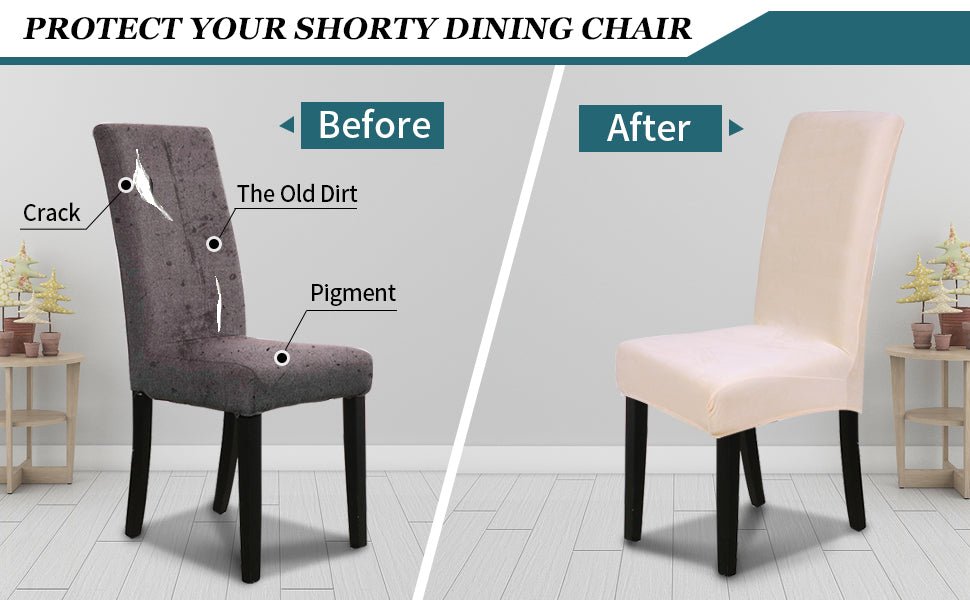 8 seater Dining Chair Cover Set Elastic Fitted HZ BEDDING