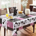 6 Seater Table Cover with beautiful White Lace HZ BEDDING