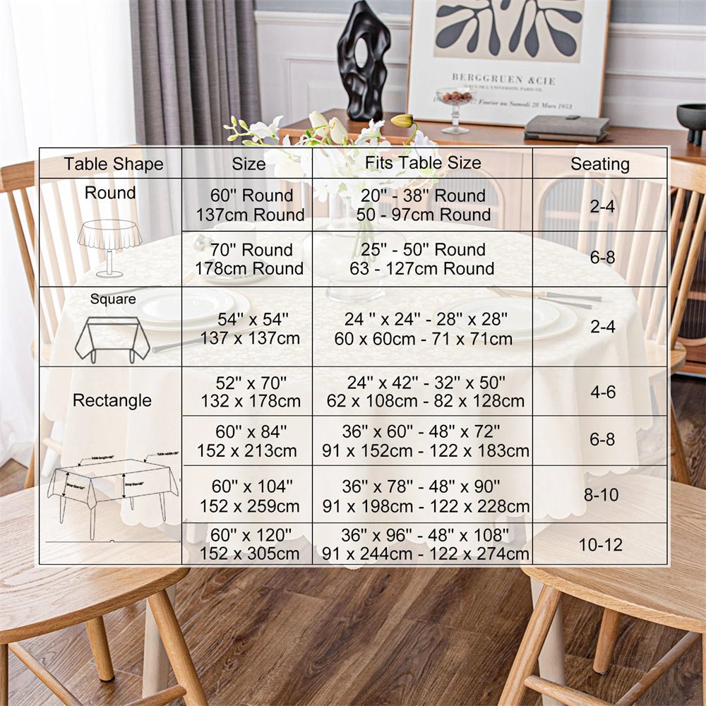 4 6 & 8 Seater Dark Blue Color Table Sheet HZ BEDDING