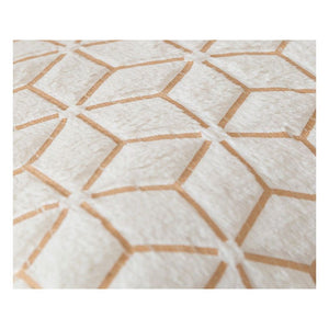 Solid Plush Luxury Pillowcase Creative Rhombus Geometry Pattern Sofa Decorative Cushion Covers Fashion Plaids Pillows Decor Home 17x17 inch
