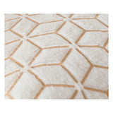 Solid Plush Luxury Pillowcase Creative Rhombus Geometry Pattern Sofa Decorative Cushion Covers Fashion Plaids Pillows Decor Home 17x17 inch