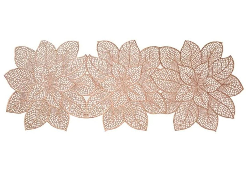 3 Feet Flower design Table Runner, Center Table Dressing Table Non-Slip Table runner Stylish and Classic for most attractive table