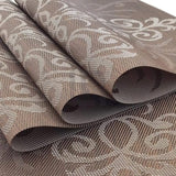 Set of 2/4/6/8pcs Pvc Placemats, Woven Placemats For Dining Table heat Resistant Placemats, Washable Stain Resistant Easy To Clean, Home Kitchen Dining Table Decor