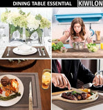 Set of 2/4/6/8pcs Pvc Placemats, Woven Placemats For Dining Table heat Resistant Placemats, Washable Stain Resistant Easy To Clean, Home Kitchen Dining Table Decor
