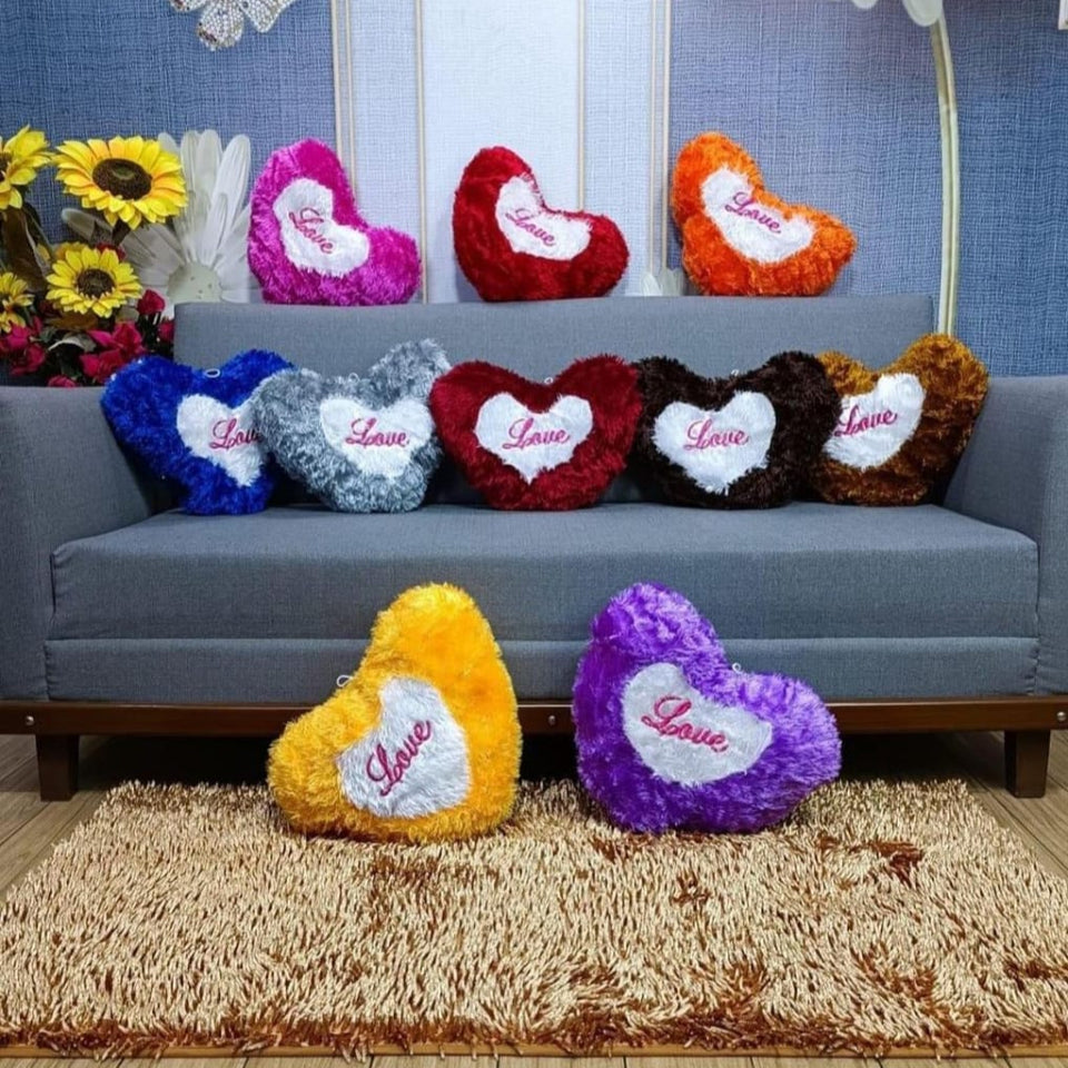 Romantic Heart Cushion Cover | Bohemian Style | Perfect for Gifts