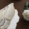 2/4/6/8 Set Golden Peony Flower Round Table Mats HZ BEDDING