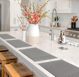 Set of 2/4/6/8pcs Pvc Placemats, Woven Placemats For Dining Table heat Resistant Placemats, Washable Stain Resistant Easy To Clean, Home Kitchen Dining Table Decor