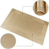 Set of 2/4/6/8pcs Pvc Placemats, Woven Placemats For Dining Table heat Resistant Placemats, Washable Stain Resistant Easy To Clean, Home Kitchen Dining Table Decor