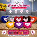 Romantic Heart Print Cushion Cover for Sofa & Bed HZ BEDDING