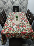 6/8  Seater Cotton Blend Table Cover – Elegant Dining Table Cloth HZ BEDDING