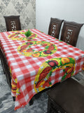6 Seater Cotton Blend Table Cover – Elegant Dining Table Cloth HZ BEDDING