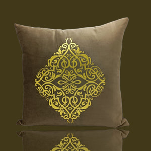 Velvet Cushion Covers With Diamond Fashion Simple High Quality Soft Pillowcase For Home Party Festival Car Chair Decoration 16x16
