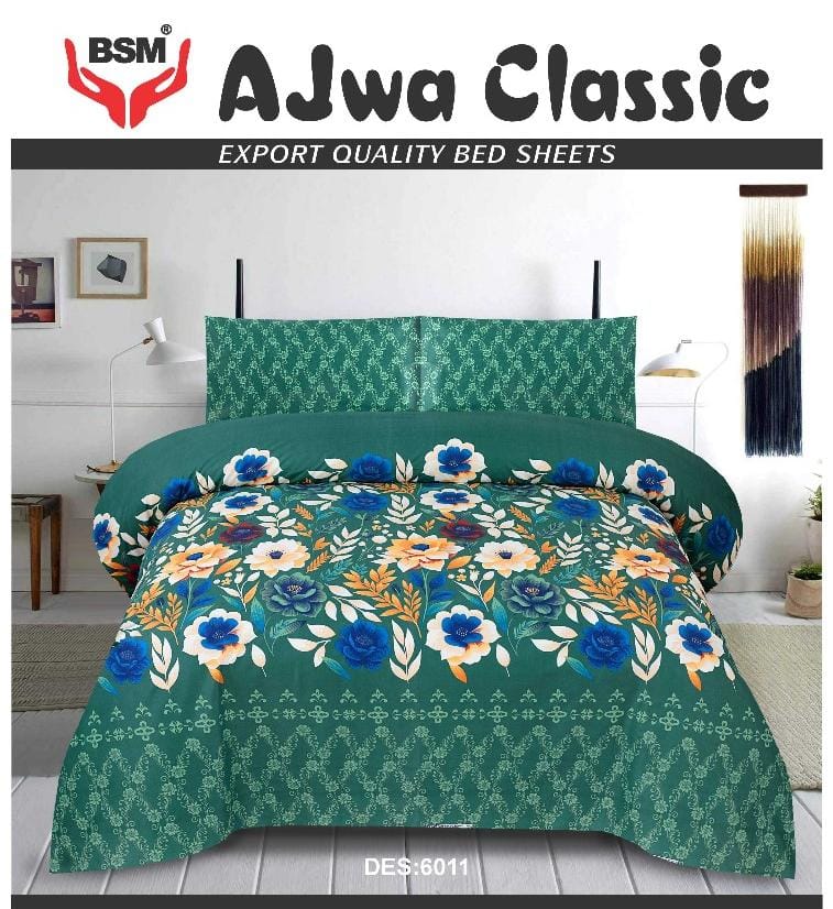 AJWA CLASSIC DOUBLE BEDSHEET HZ BEDDING