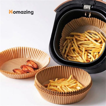 Air Fryer Baking Paper 50Pcs Homazing