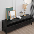 Black Stripes Design Rectangular Table Runner 12x56inch HZ BEDDING