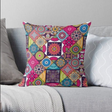 Digital Printed Cushion Cover –  16x16 HZ BEDDING