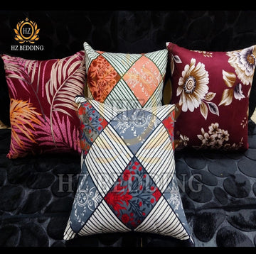Ethnic Design Cushion Cover 16 x 16 HZ BEDDING