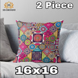 Digital Printed Luxury Cushion Cover Decorative Home Decoration Cushion Covers Sofa Cushion Covers - Sitting Cushion Covers 16"x 16"
