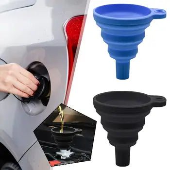 Foldable Silicone Funnel Set – Kitchen Liquid Transfer Funnel HZ BEDDING