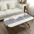 Grey Stripes Design Rectangular Table Runner 12x56inch HZ BEDDING