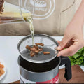 Oil Filter Pot Oil Strainer Pot Stainless Steel Grease Strainer Oil Storage Pot Oil Container HZ BEDDING