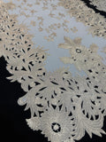 3-Piece Golden Vinyl Table Mat & Runner Set – Waterproof Decorative Dining Table HZ BEDDING