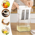 Greek Yogurt Strainer 1100ML Fine Mesh Filter with Lid Multi Functional Homemade Yogurt Maker Food HZ BEDDING