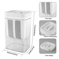 Greek Yogurt Strainer 1100ML Fine Mesh Filter with Lid Multi Functional Homemade Yogurt Maker Food HZ BEDDING