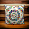Colorful Geometric Cushion Cover – 16x16 Inch Modern Decorative HZ BEDDING