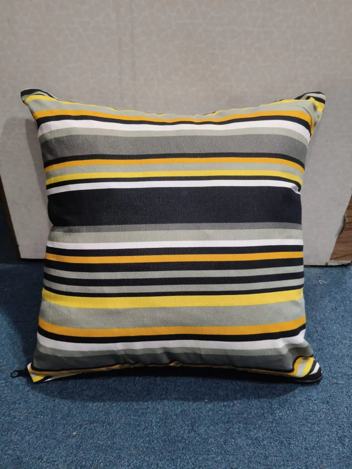3D Printed Cotton Cushion Cover 15x15 Inch – Double Side Design HZ BEDDING